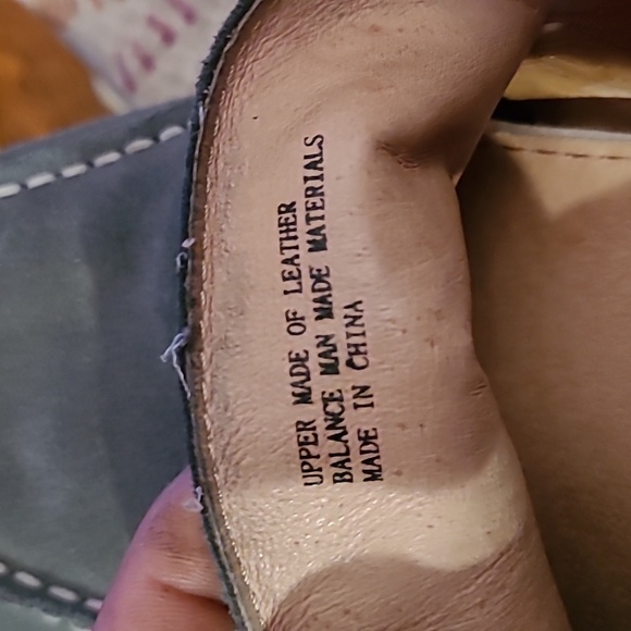 Steve madden gray swayed and leather loafers size 12 - Picture 6 of 6